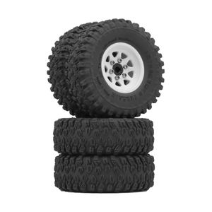 RCXAZ <span class=keywords><strong>1</strong></span>.0 "Beadlock Jantes 52*19mm Jeu de pneus pour <span class=keywords><strong>1</strong></span>/<span class=keywords><strong>18</strong></span> <span class=keywords><strong>1</strong></span>/24 RC Crawler Car Axial SCX24 FMS FCX24 <span class=keywords><strong>TRX4M</strong></span> (W1004-T1014) - Product Image 4