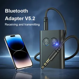 2 in 1 BT5.2 Audio empfänger Sender-Adaptiver AD/HD/<span class=keywords><strong>LL</strong></span> AAC 3,5 MM AUX HiFi Music Multipoint Wireless Adapter - Product Image 3