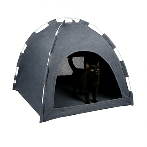 Tente ronde portable pour animaux de compagnie toutes saisons avec option de tapis en gel rafraîchissant pour le <span class=keywords><strong>camping</strong></span> par temps chaud, confort et soulagement - Product Image 1