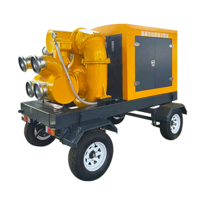 Large Displacement Engine Water Pump Efficient and Stable for River Sludge Premium Pump Product Flood <b>Control</b> Pump - Product Image 4
