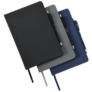 Taccuino Esecutivo Ispirato all'Oceano Stile Nettuno con Penna, Stampa Logo Personalizzata, Omaggio Aziendale, Blocco per Appunti Riunioni, Diario - Product Image 5