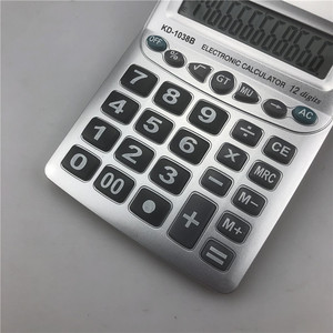 Kadio Electronic Calculator 12 Digit Office Use Battery Powered White Color KD-1038B Model - Product Image 4