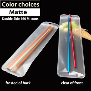 9*30 cm di dimensione lunga in Stock sacchetto di imballaggio trasparente con chiusura a Zip sacchetti di plastica - Product Image 5