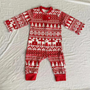 PASUXI Pyjamas de Noël Assortis pour <span class=keywords><strong>la</strong></span> Famille – Motif Tendance pour Père, Mère, Enfants et Chien – Tenues Famille Complémentaires, Vêtements de Nuit Famille - Product Image 5