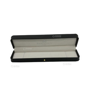 Luxury Eco-Friendly Premium PU Leather Embossed Rectangle Crown Decorative High-End Jewelry <b>Storage</b> Organizer Custom Logo - Product Image 6