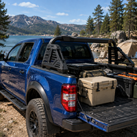 Support de fixation pour pick-up Toyota Hilux Tacoma, style mécanicien personnalisé, pour benne, barre anti-roulis, barre sport, accessoires tout-terrain, vente en gros
