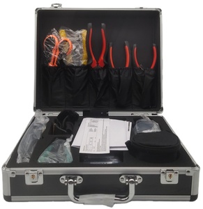 China Factory Price <strong>FTTH</strong> Fiber Optic Toolkits <strong>Tool</strong> Kit Bag <strong>Box</strong> - Product Image 1