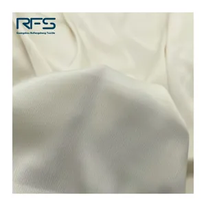 Manufacturer Blend Fabric High Top Quality 97% polyester 3%spandex silk Suit Jacket Coat Shirt light Weight Fabric