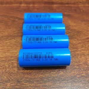 Cellules cylindriques Lifepo4 3,2 V, marque Evps, 26700, 4000 mAh, 4600 mAh, <span class=keywords><strong>batterie</strong></span> Lifepo4 3,2 V pour le stockage d'énergie solaire, alimentation <span class=keywords><strong>de</strong></span> <span class=keywords><strong>secours</strong></span> - Product Image 6