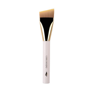Chichodo Angled Foundation <b>Brush</b> 31mm Synthetic Fibers Acrylic Handle For <b>Smooth</b> Application - Product Image 4