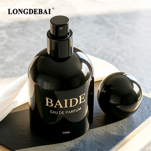 Botella de Perfume de Vidrio de Lujo Más Vendida, 30 ml, 100 ml, 50 ml, Botella de Perfume Negra con Caja de Empaque - Product Image 3