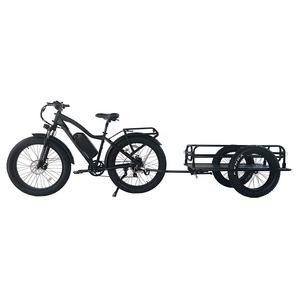 Usine directe 2 roues gros pneu 20*4.0 pneus <span class=keywords><strong>remorque</strong></span> pour e vélo ATV vélo <span class=keywords><strong>moto</strong></span> <span class=keywords><strong>remorque</strong></span> agricole pliante - Product Image 2