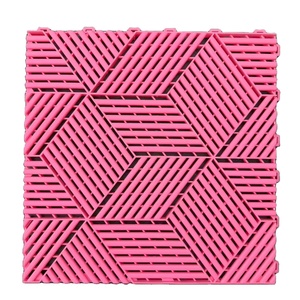 Pp nhà để xe gạch lát sàn mới <span class=keywords><strong>3D</strong></span> lồng vào nhau gạch Dễ dàng cài đặt trong nhà hội thảo Vinyl thiết kế đồ họa - Product Image 1