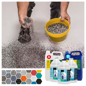 Flocons de couleur époxy de haute qualité avec résine époxy pour revêtement de sol en béton - Product Image 4