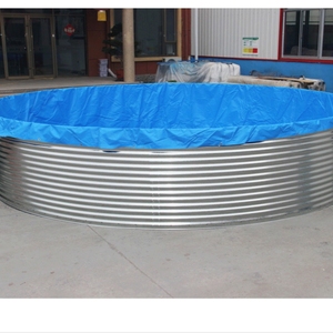 Équipement d'aquaculture <span class=keywords><strong>de</strong></span> <span class=keywords><strong>grande</strong></span> capacité, personnalisé, circulaire et <span class=keywords><strong>rectangulaire</strong></span>, bassins à poissons - Product Image 5