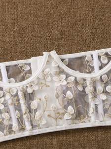 Lingeries Sex Hot Erotische Volwassen Strapless Kanten Bralette Lungerie Body Set Bh Witte Meisjes Sexy Pure Lingerie Corset Bustier - Product Image 4