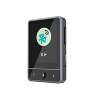 Pemutar musik portabel dengan perekam suara Radio FM Bluetooth-mudah digunakan untuk anak-anak dan siswa mendukung format Audio WAV FLAC