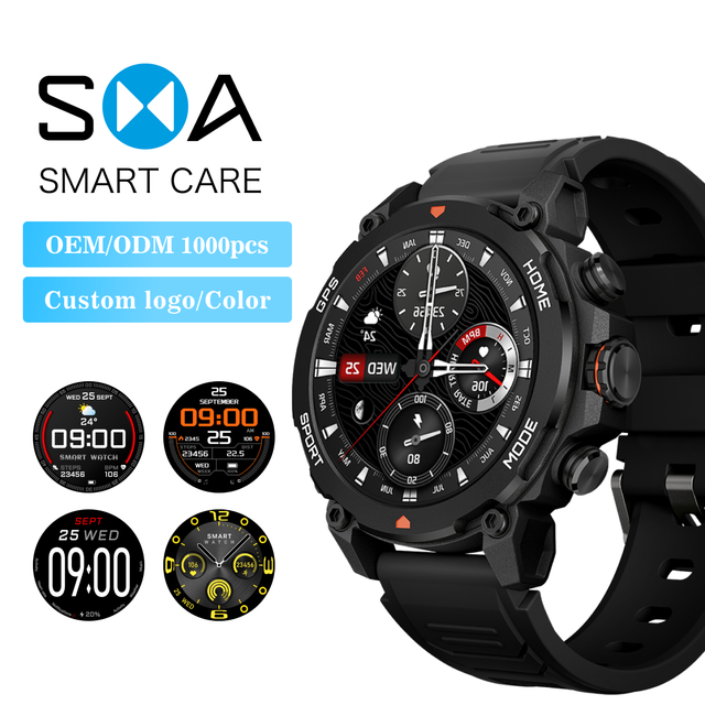 Wholesale Custom Smart Watch From China Manufacturer High Quality Rugged Sports Smartwatch for Men/Women OEM Service Available