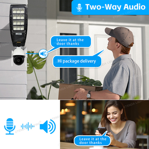 <span class=keywords><strong>Lampione</strong></span> Solare 4G All-in-One con Telecamera ETENDA ETD-SG-200W Lampada di Sicurezza Intelligente con Sensore Radar Controllo Remoto IP65 Impermeabile 6V - Product Image 2