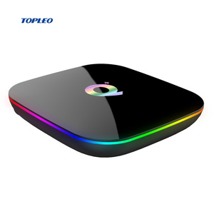 Chất lượng tốt Q cộng với Allwinner H6 android 8.1 đa phương tiện thông tin hộp 6 k siêu HD tv kỹ thuật số bộ chỉnh bộ giải mã - Product Image 1