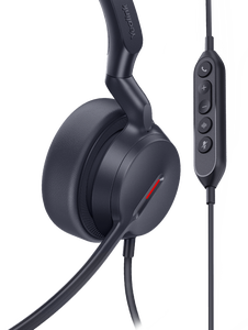 UH44 Dual <b>Microphone</b> Acoustic Shield 3.0 Acoustic Shield Technology 300 . Rotating USB Wired Headset - Product Image 1