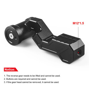 Aluminum Car Gear <b>Shift</b> <b>Knob</b> 160mm Black Ergonomic Manual Transmission Lever - Product Image 3