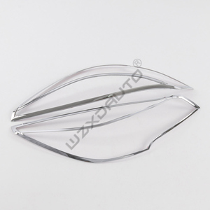 ชุดครอบไฟหน้า ครอบไฟท้าย ครอบมือจับประตู  วัสดุพลาสติก ABS ชุบโครเมียม สำหรับรถยนต์ Ford Escape รุ่นปี 2013-2015 ยี่ห้อ WZXD - Product Image 4