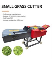 Nouvelle machine à couper la paille et la herbe, moteur diesel, acier, capacité de 1 à 10 TPH pour la préparation d'aliments pour animaux