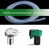Tube en silicone de qualité alimentaire, pompe péristaltique sans alimentation, pompe à vide, tuyau de transmission transparent, résistant aux hautes températures