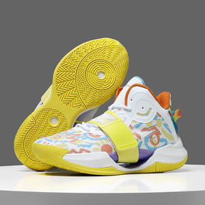 Friction Audible Youth Luminous Practical Mesh Upper EVA Midsole Rubber Outsole <strong>Basketball</strong> <strong>Shoes</strong> Men Summer New Durable Non-slip - Product Image 4