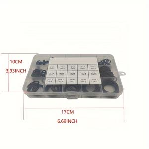 Kit de reparación de juntas tóricas, 17x10cm, resistente al agua y al desgaste, para válvulas, grifos, sellado de aceite, 15-100psi - Product Image 1