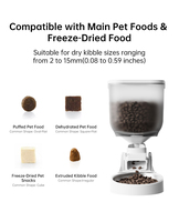 Distributeur automatique intelligent 4L personnalisé en usine pour animaux de compagnie, avec bol unique en acier inoxydable et plastique, affichage LCD à piles, pour porcs