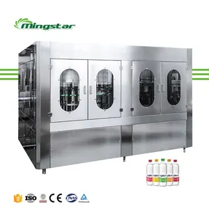 Spring Pure Water Washing Filling Capping Mineral Water Drinking Making Stealing Packaging Labeling Line