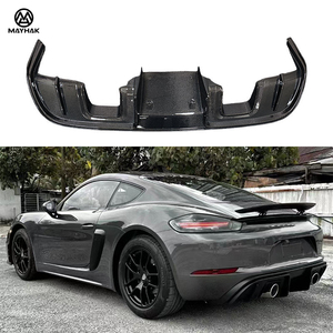 Diffuseur arrière en fibre de carbone de remplacement pour Porsche <span class=keywords><strong>718</strong></span> 982 style <span class=keywords><strong>GT</strong></span> - Product Image 2