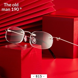 <span class=keywords><strong>Lunettes</strong></span> presbyopes unisexes sans monture, haute définition, portables, pour visages carrés, pour personnes âgées, fabricant en gros, modèle centenaire - Product Image 2