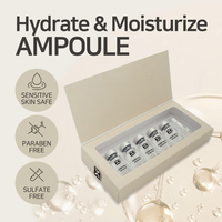Ampoule OEM/ODM 10 ml aux cellules souches hydratante et nourrissante avec lécithine et extrait de culture de callus de thé vert pour sérum visage