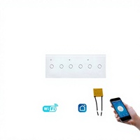 Interrupteur Wi-Fi intelligent Grafton Type 228, norme britannique, contrôlé par application, minuterie à distance, commande vocale Alice, 220V 10A