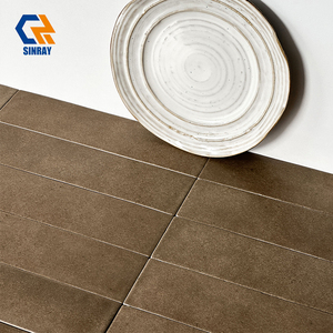 Nouvelles carreaux muraux modernes en porcelaine faits à la main, antibactériens, émaillés, style métro, 60x240mm, pour salle de bain, douche et crédence de cuisine - Product Image 5