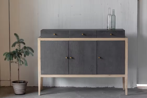 Meubles de salon <span class=keywords><strong>vintage</strong></span> simples scandinaves Chêne récupéré en bois massif Buffet Convient au salon - Product Image 2