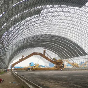 Steel Structure Space Frame Coal Shed Roof Building