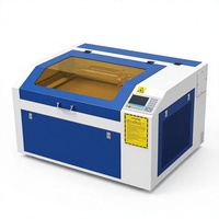 Nouvelle machine de découpe et de gravure au laser CO2 compacte avec support IA, refroidissement par eau, découpeuse automatique pour acrylique, bois, PET, cuir, plastique