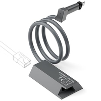 Starlink Kit de adaptador Ethernet Cable Starlink Rectangular Satélite Internet V2 para Starlink Adaptador Ethernet Gen 2