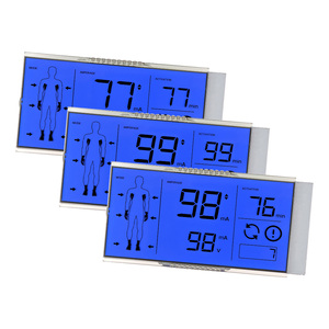 Grosir perangkat medis harga rendah layar <span class=keywords><strong>LCD</strong></span> 7 Segmen positif 3.3V lampu latar biru HTN - Product Image 1