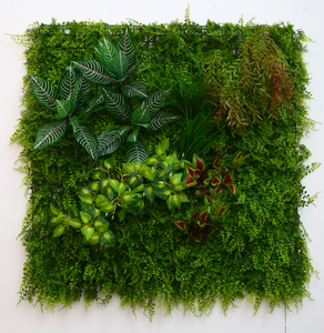 Piante Artificiali da Parete 100cmx100cm, Foglie Piccole Personalizzate, Decorazione Verde per Esterni, Vendita all'Ingrosso - Product Image 5