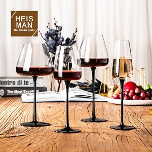 Verre à <span class=keywords><strong>vin</strong></span> à pied long en cristal de <span class=keywords><strong>Bordeaux</strong></span>, moderne, de luxe léger, écologique, de haute qualité, cadeau de mariage, pour <span class=keywords><strong>vin</strong></span> <span class=keywords><strong>rouge</strong></span> et noir - Product Image 3