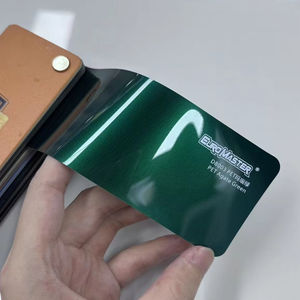 유로마스터 <span class=keywords><strong>2026</strong></span> 뉴 컬러 글로스 메탈릭 아게이트 그린 PVC 필름 버블 프리 메탈 페인트 비닐 랩 색상 변환 방지 스크래치 방지 - Product Image 3