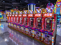 Machine de jeu d'arcade à récompenses à fort rendement, avec fonction de lancer de pièces, compatible paiement par pièces et carte