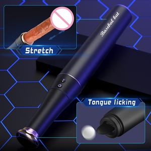 Girlspower beyzbol sopası streç 2 in 1 gerçekç<span class=keywords><strong>i</strong></span> yapay penis dil yalama 10 titreşimli modları isıtma yapay penis seks oyuncakları xxx vidoes - Product Image 5