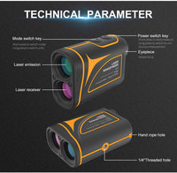 Télémètre laser de golf Norm haute précision 700m 6X avec mini-écran – Excellent rapport qualité-prix