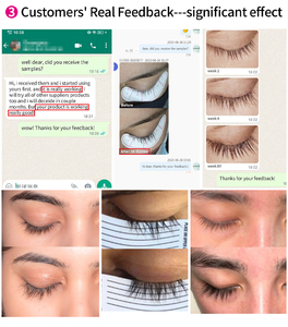 Sérum pour cils et sourcils à la biotine, 3ml/6ml, marque privée naturelle OEM, vente en gros de maquillage pour femme - Product Image 6